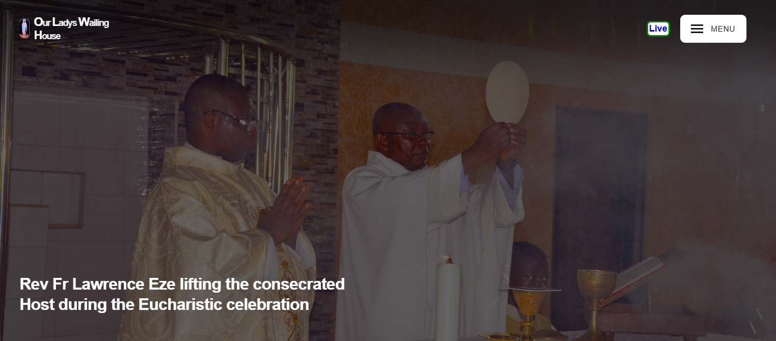 Church Live Streaming Website